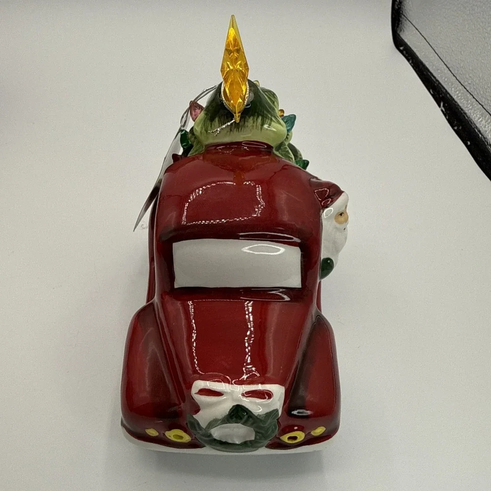 Mr Christmas Red Truck Farm Fresh Trees Set of 6 Lighted Tree‎ Top Holiday Decor